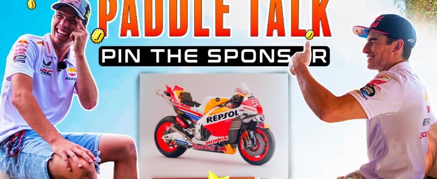 Marc Márquez vs Joan Mir | Paddle Talk – Coloca el Sponsor de MotoGP (video)